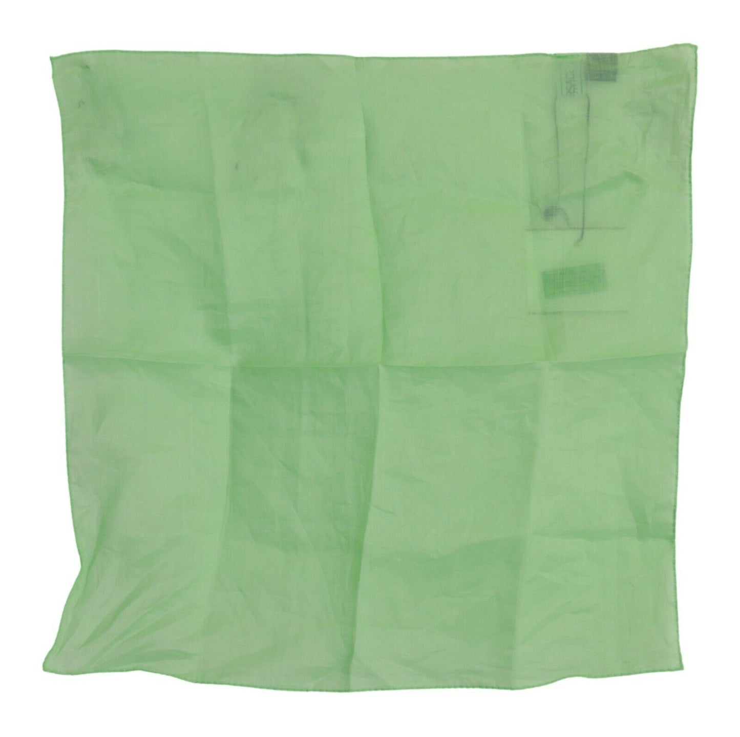 Versace Elegant Linen Scarf in Apple Green