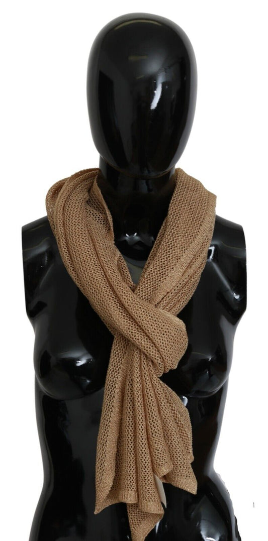 GF Ferre Elegant brown men's scarf