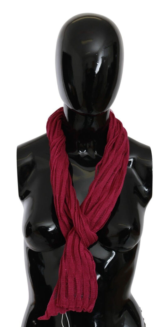 John Galliano Bordeaux Elegance Foulard-Schal