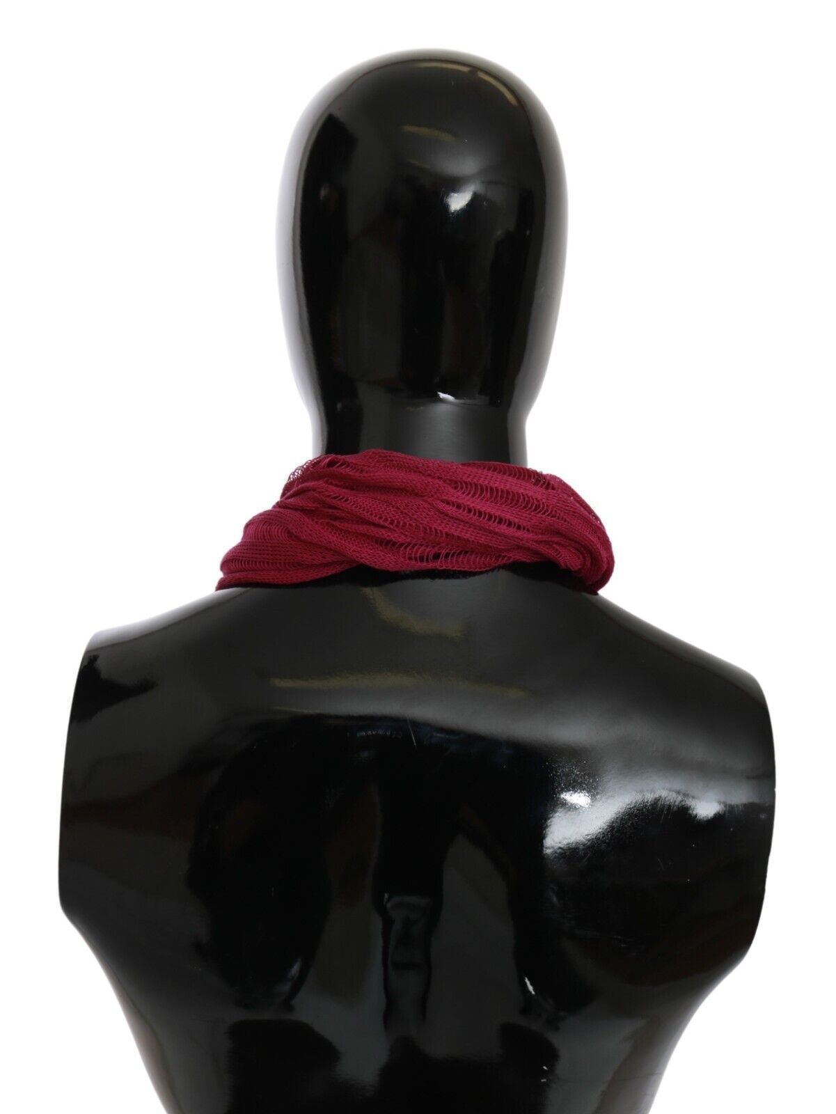 John Galliano Bordeaux Elegance Foulard -huivi