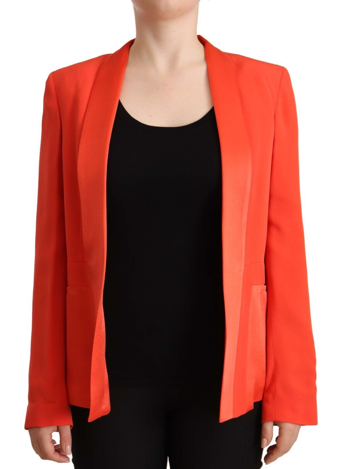 CO|TE Elegant Orange Coat Long Sleeve Jacket