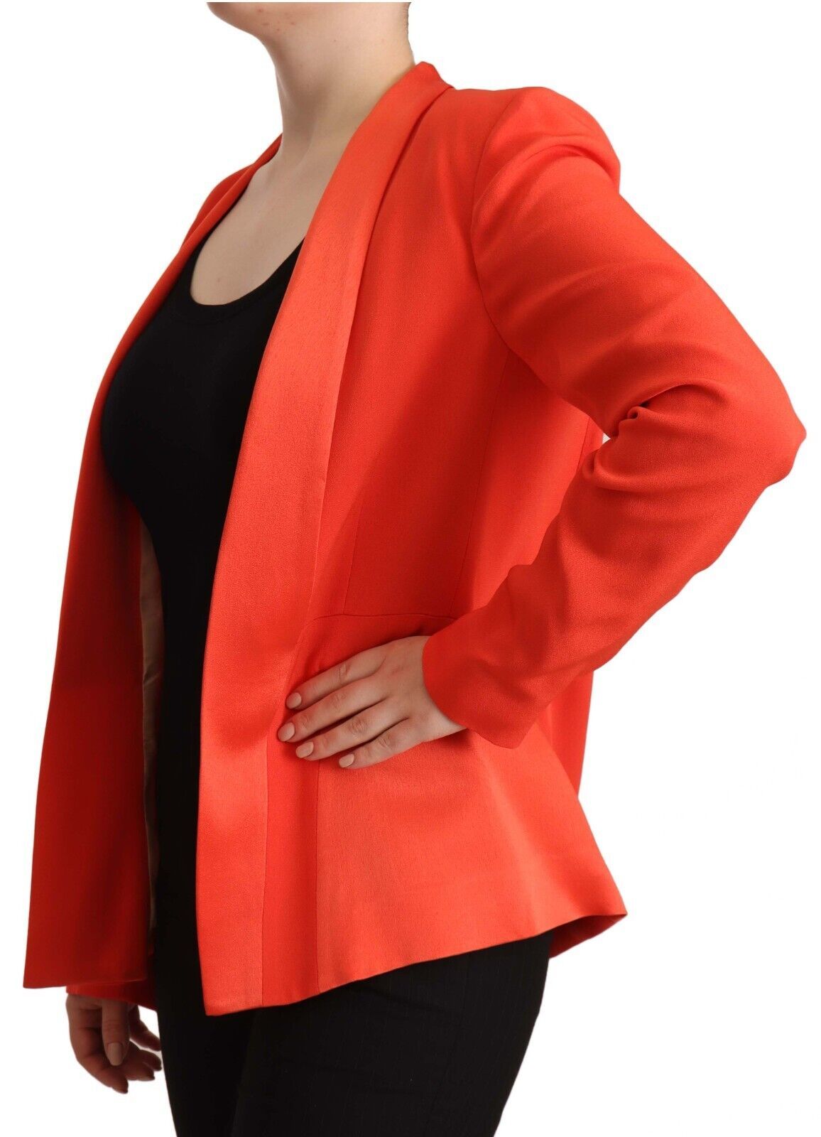 CO|TE Elegant Orange Coat Long Sleeve Jacket