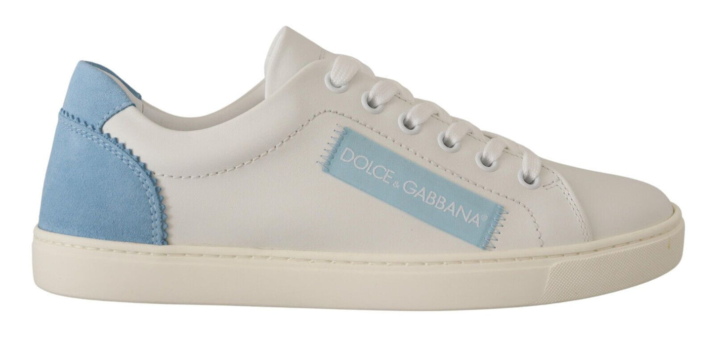 Dolce &amp; Gabbana Exquisite low-top sneakers made of Italian leather