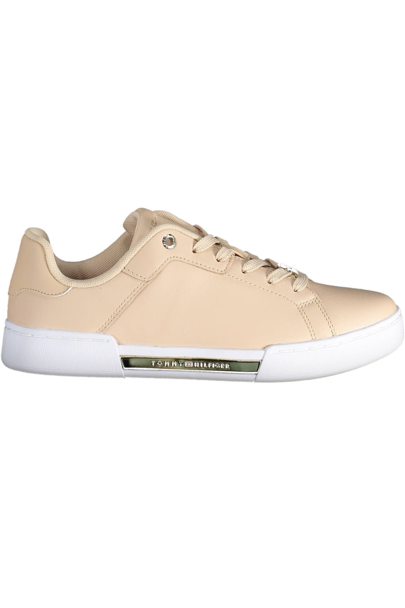 Tommy Hilfiger Rosa Leder Damen Sneaker