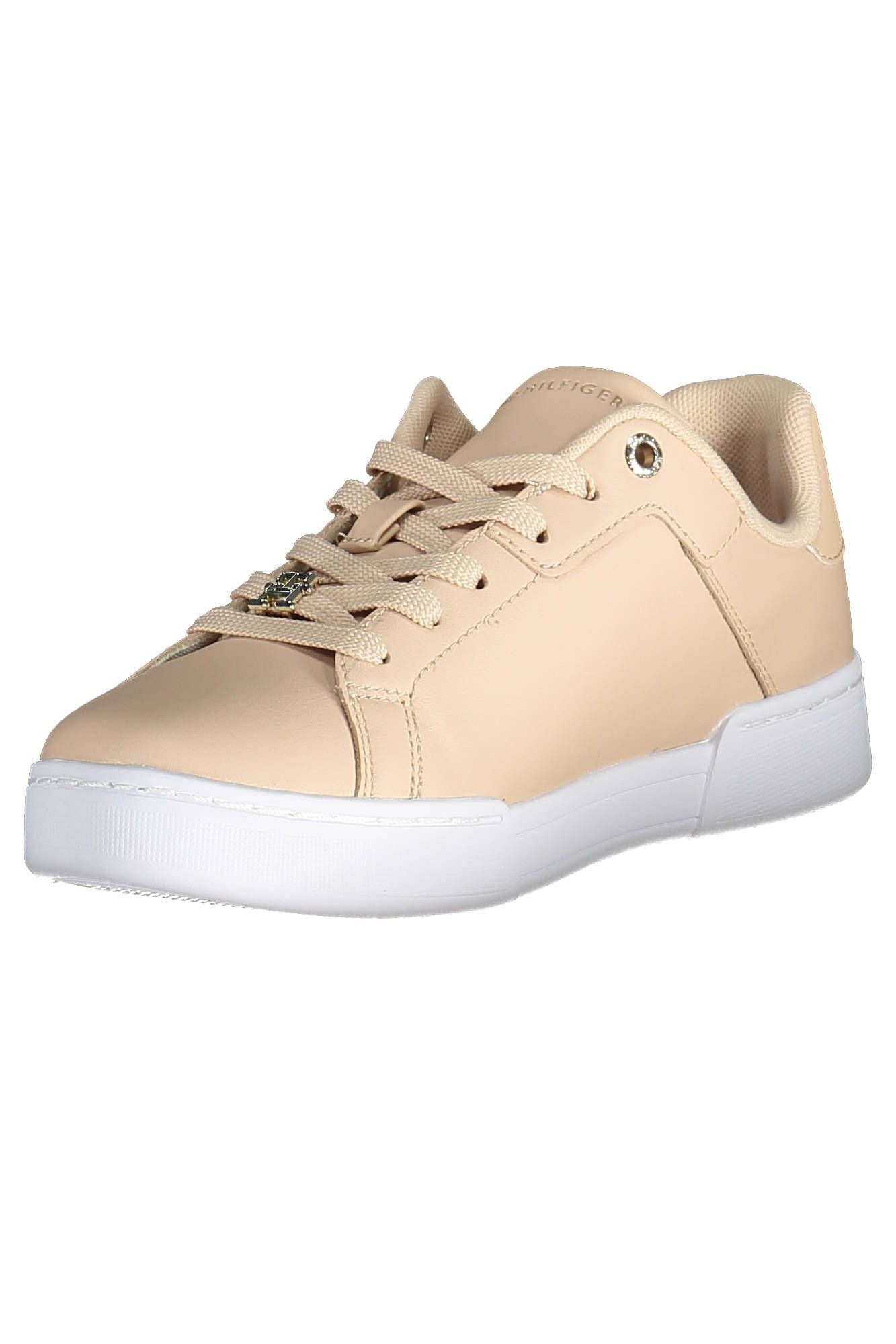 Tommy Hilfiger Rosa Leder Damen Sneaker