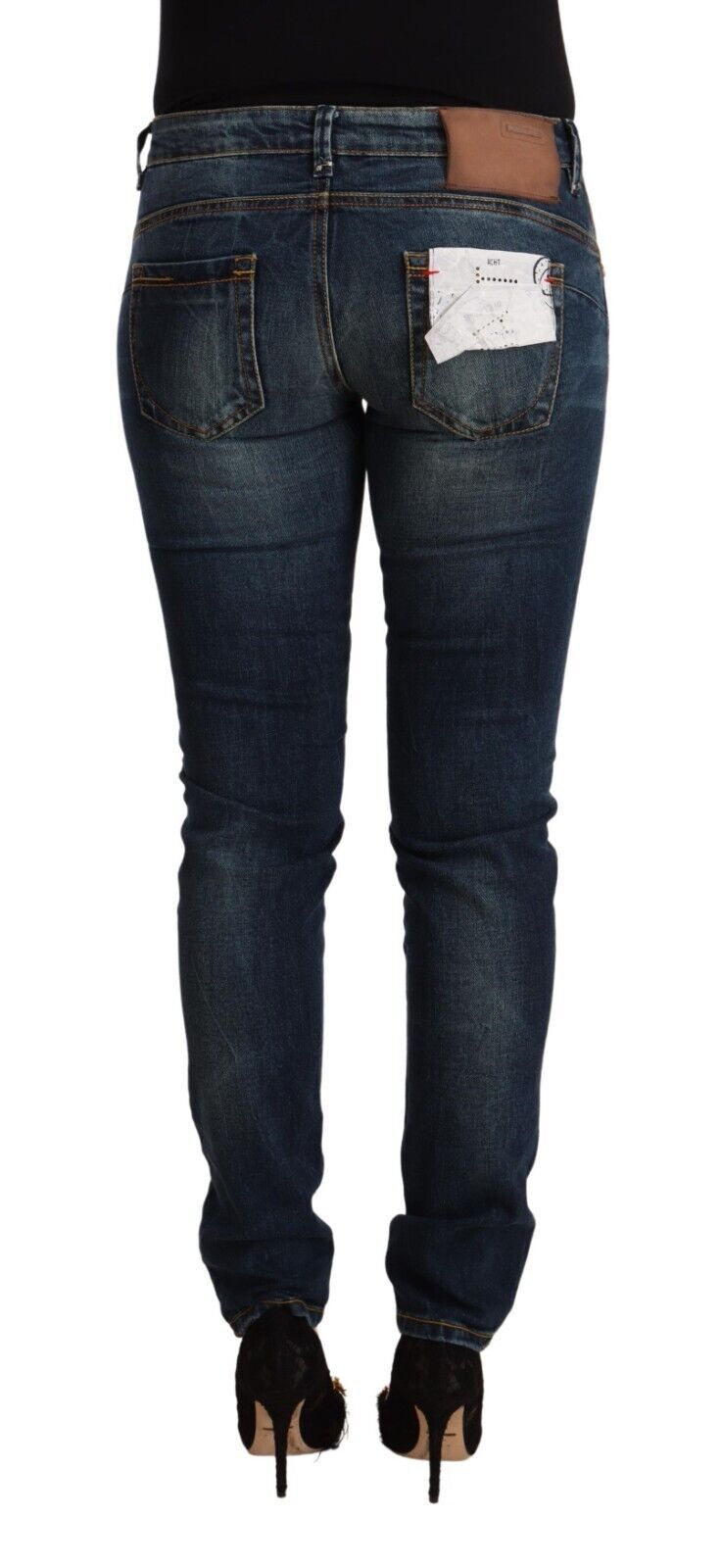 Eight Chic Slim-Fit Skinny Jeans with Low Waist