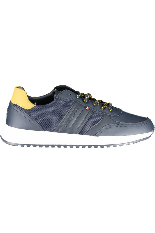 Tommy Hilfiger Blau Synthetik Herren Sneaker