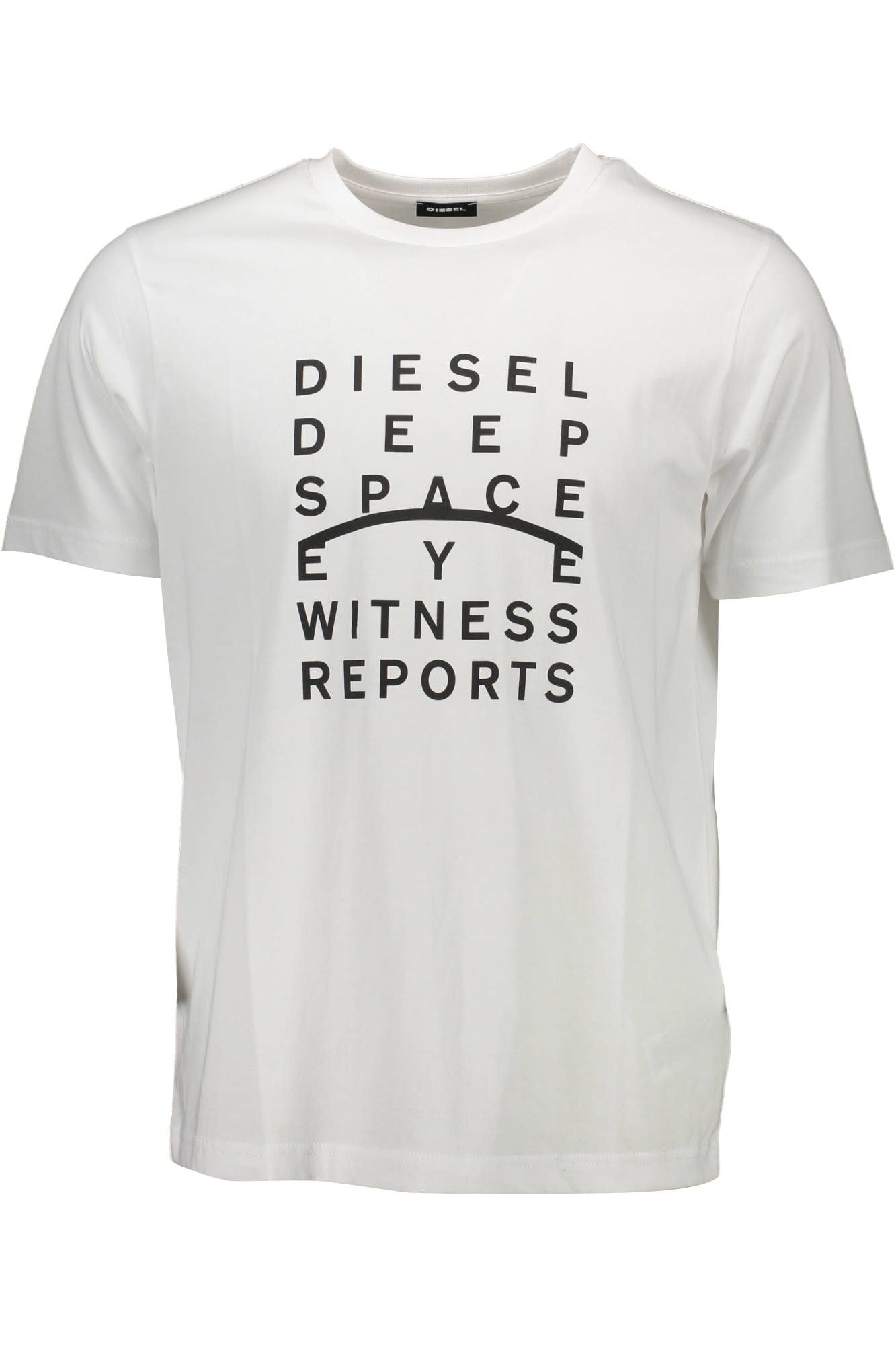 Diesel Weißes Baumwolle Männer T-Shirt