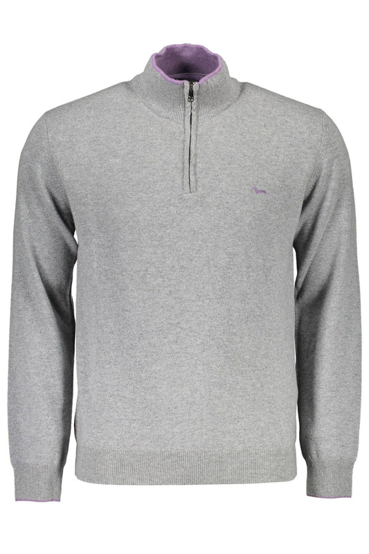 Harmont & Blaine Grauer Pullover aus Wolle für Männer