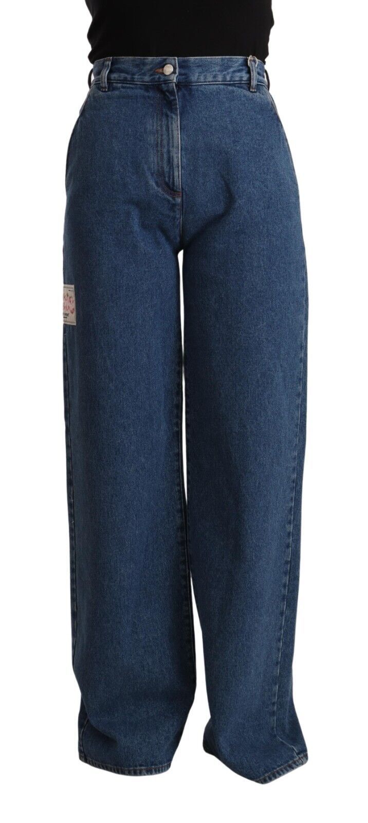 GCDS Chic Boot Cut Denim with High Waist