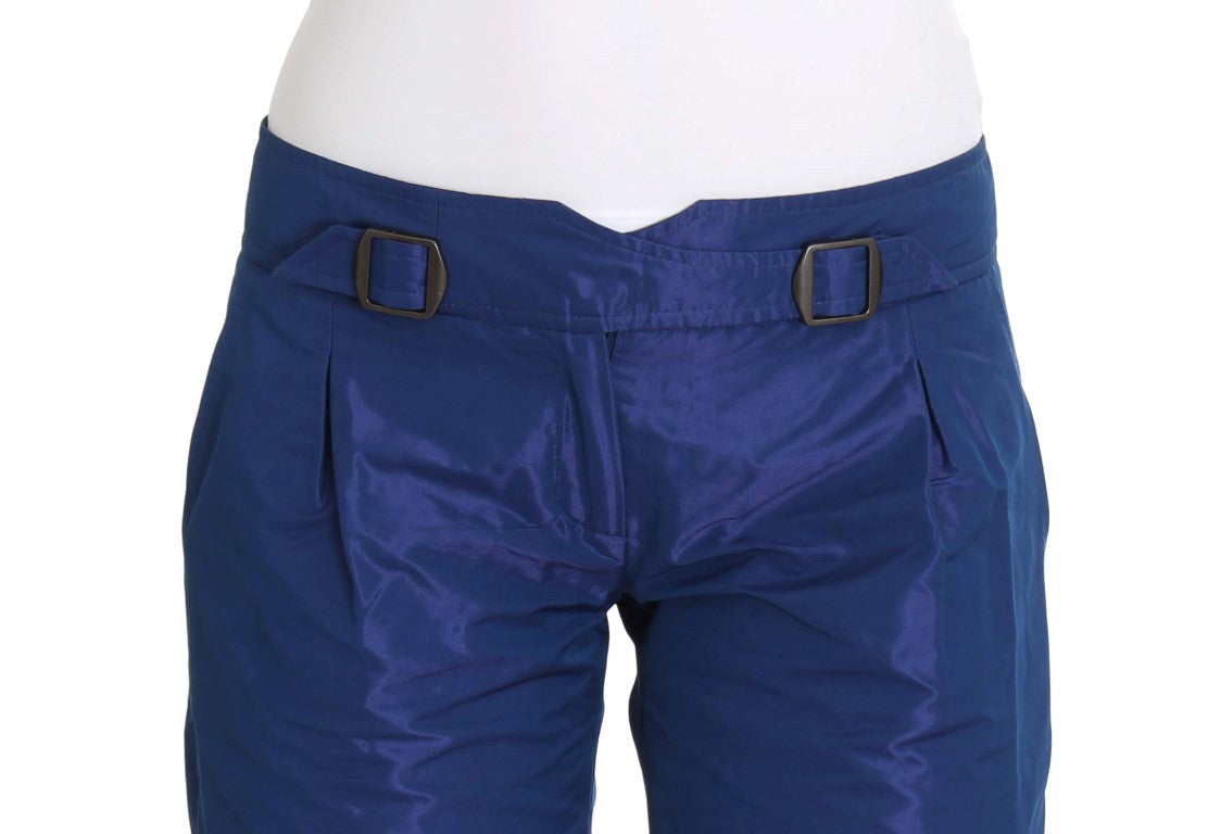 Ermanno Scervino Schicke blaue Shorts mit mittlerer Taille