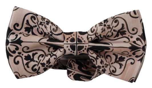 Dolce &amp; Gabbana Elegant multicolor silk bow tie