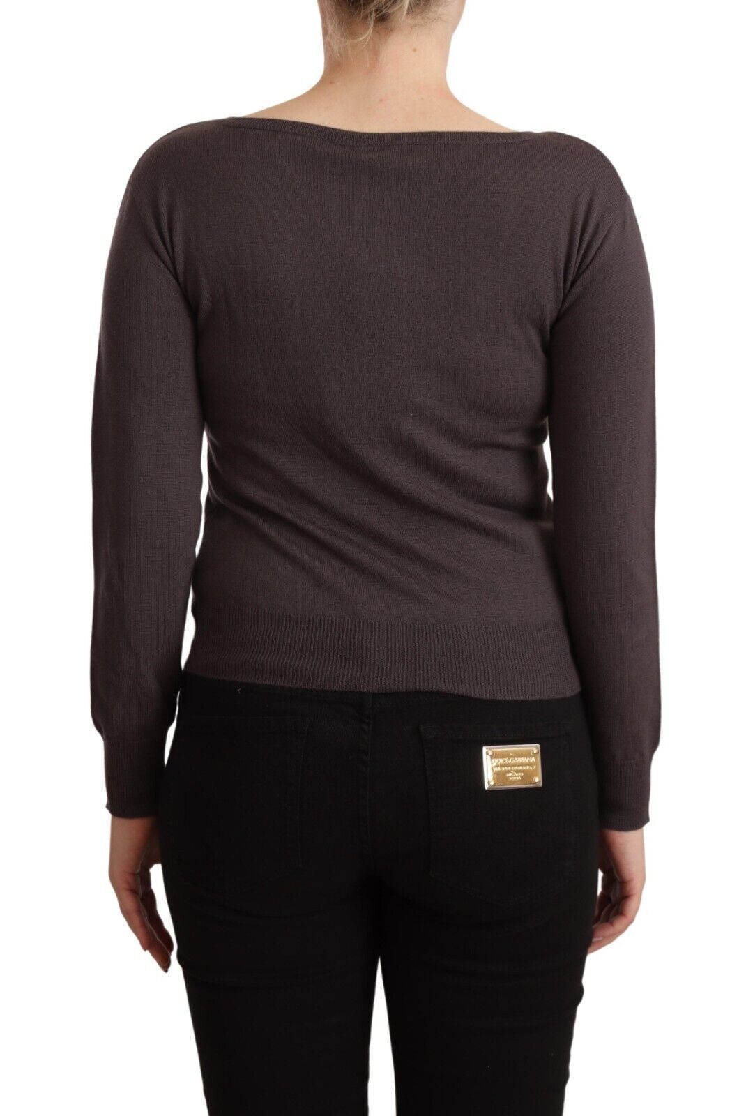 John Galliano Elegant long-sleeved wool sweater