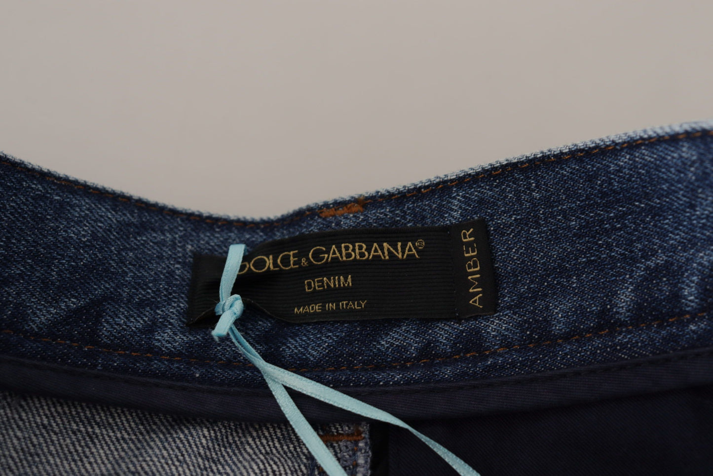 Dolce &amp; Gabbana Relaxed Jeans in Jacquard Denim with Patchwork Pattern