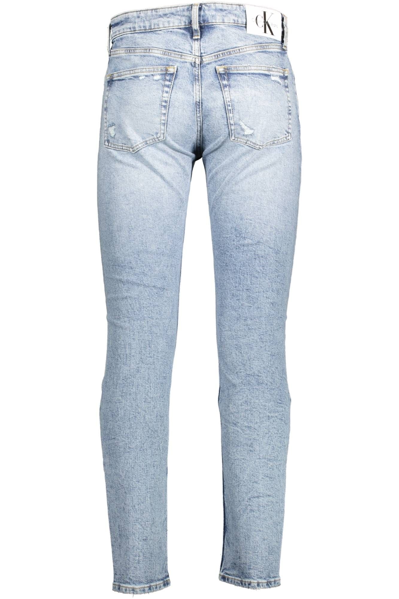 Calvin Klein Hellblaue Baumwolle Herren Jeans