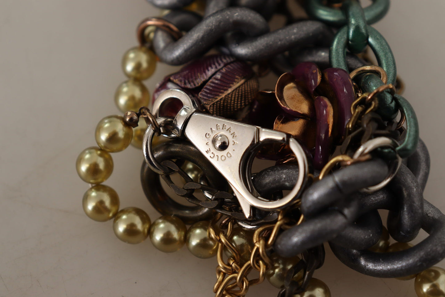 Dolce &amp; Gabbana Sicilian Elegance Gold-Tone Statement Necklace