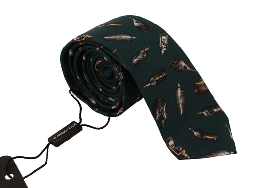 Dolce &amp; Gabbana Elegant Silk Designer Bow Tie for Men