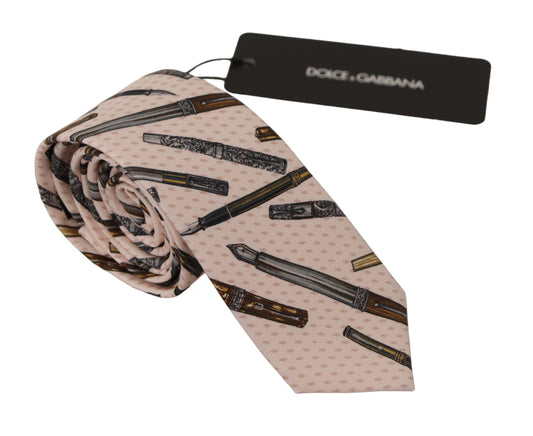 Dolce &amp; Gabbana Elegant silk bow tie for elegant evenings