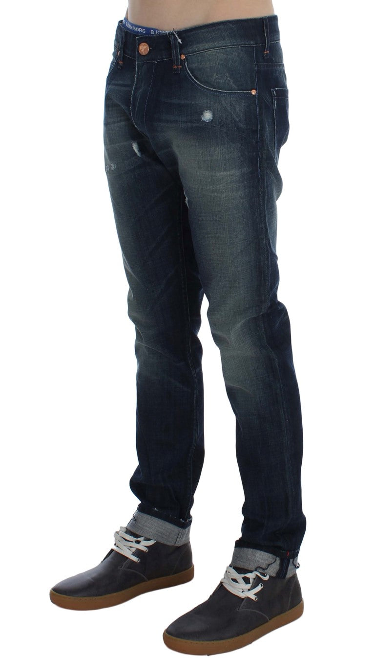 Eight Slim Fit Italian Denim Jeans