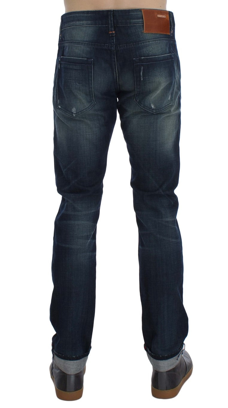 Eight Slim Fit Italian Denim Jeans