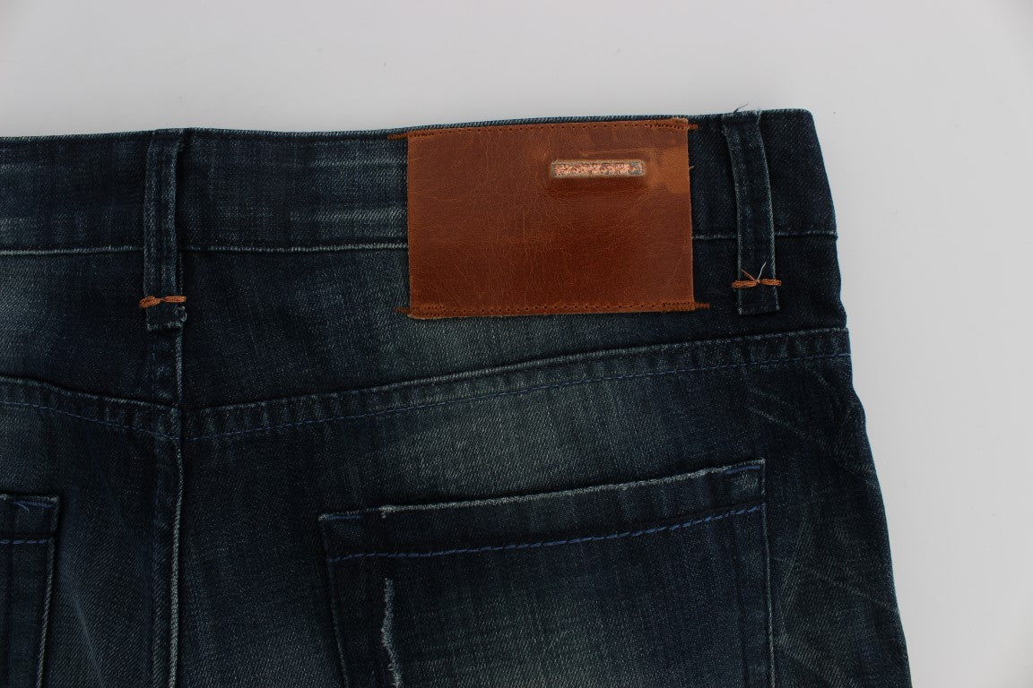 Eight Slim Fit Italian Denim Jeans