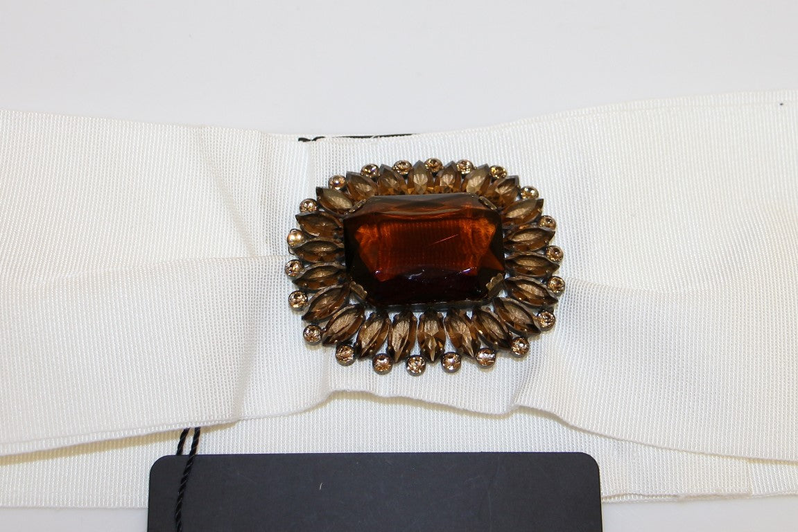 Dolce &amp; Gabbana Embellished Snap Waist Belt