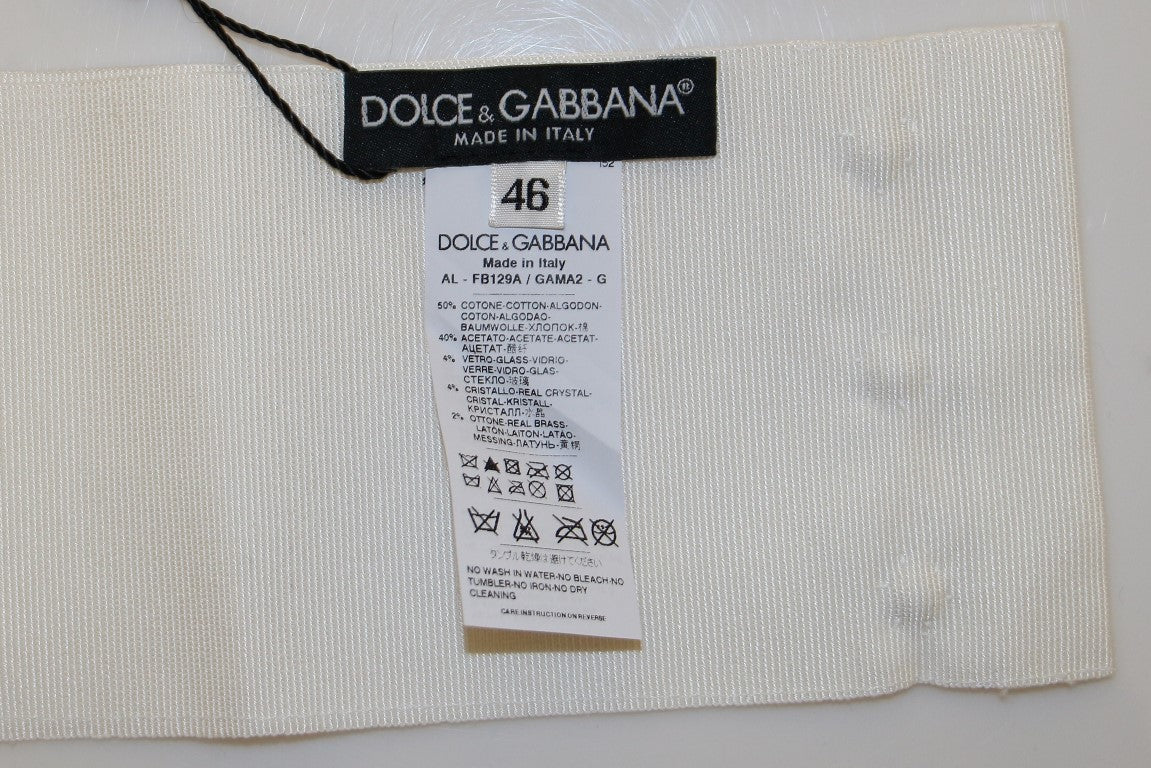 Dolce &amp; Gabbana Embellished Snap Waist Belt