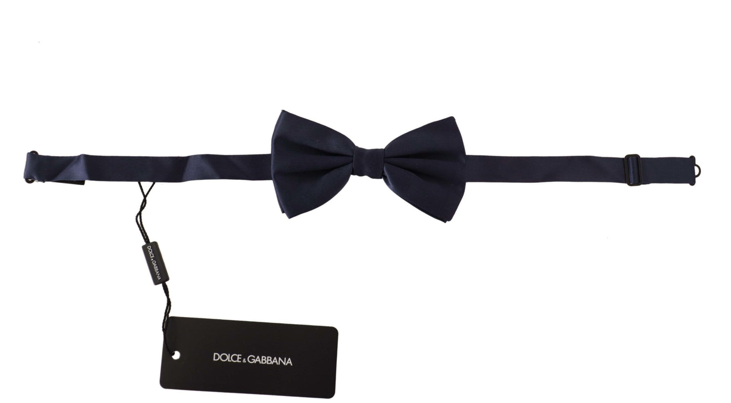 Dolce &amp; Gabbana Elegant Sapphire Silkkirusetti