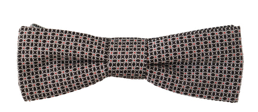 Dolce &amp; Gabbana Elegant Black Silk Bow Tie