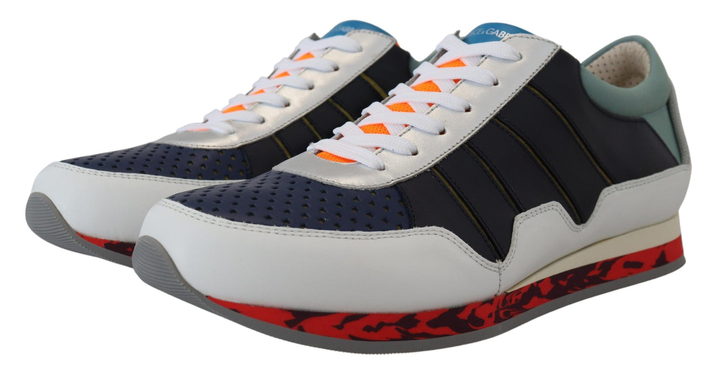 Dolce &amp; Gabbana Elegant Multicolor Low Top Sneakers