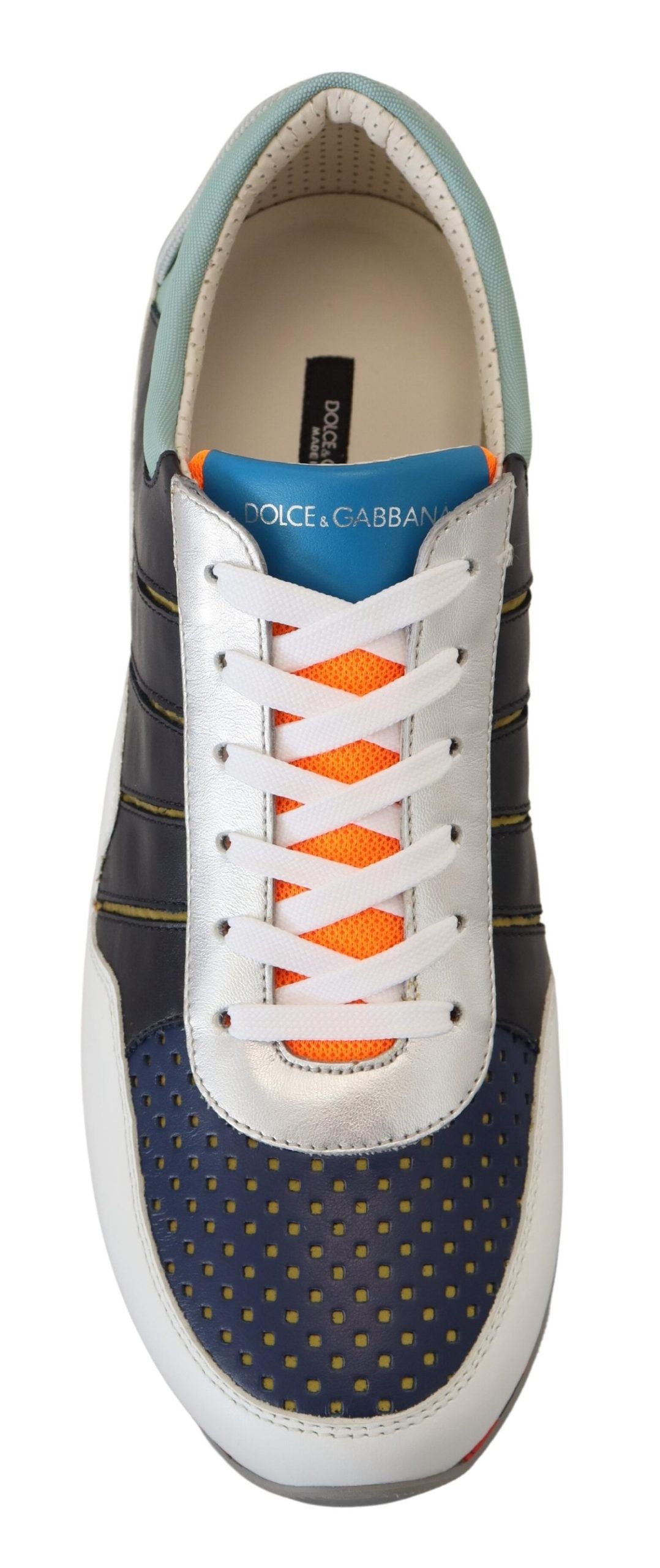 Dolce & Gabbana Elegante Multicolor Low Top Sneakers