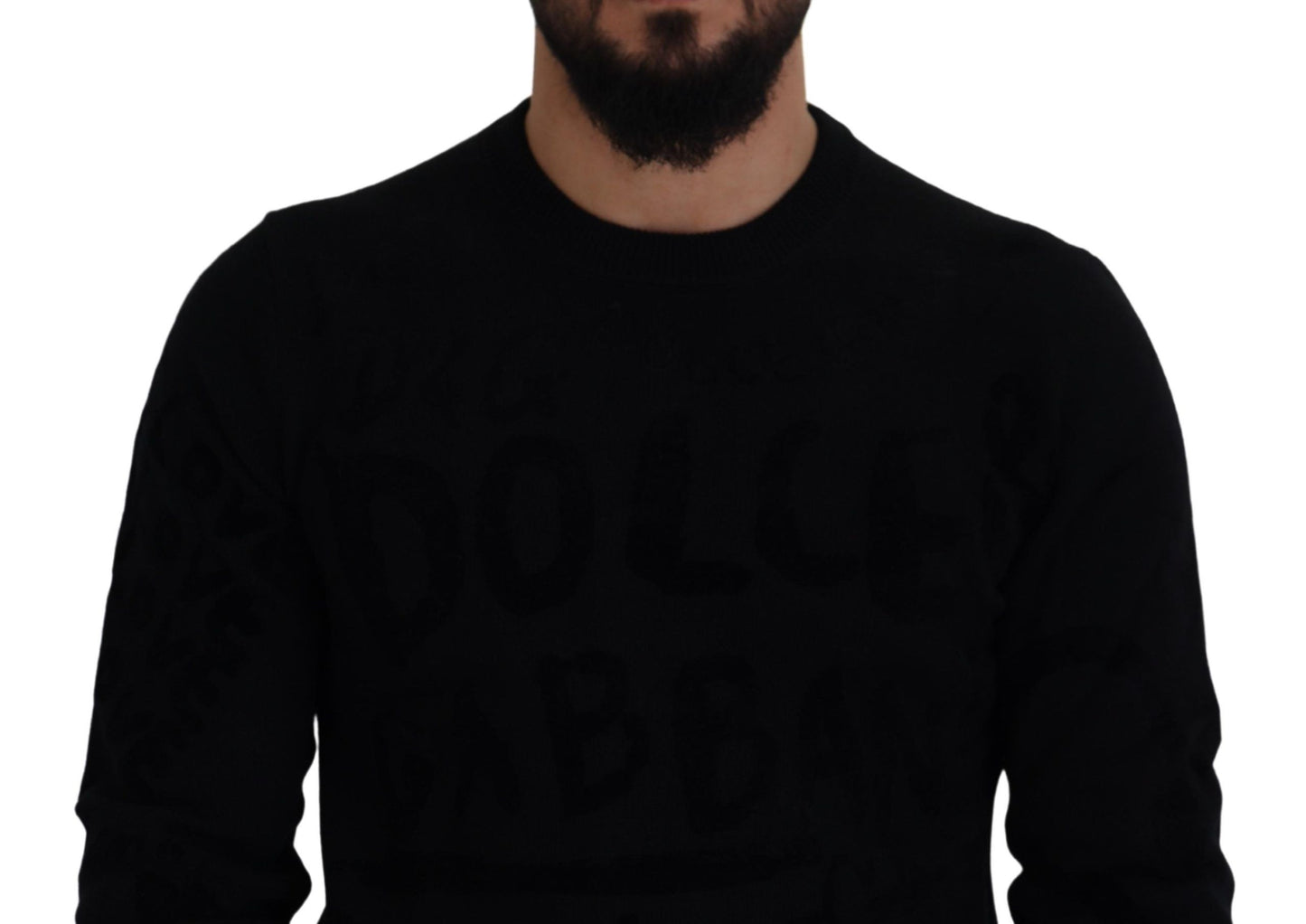 Dolce &amp; Gabbana Elegant Black Logo -villapaita