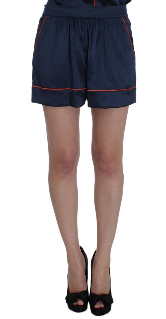 Dolce &amp; Gabbana Elegant mini shorts made of silk stretch