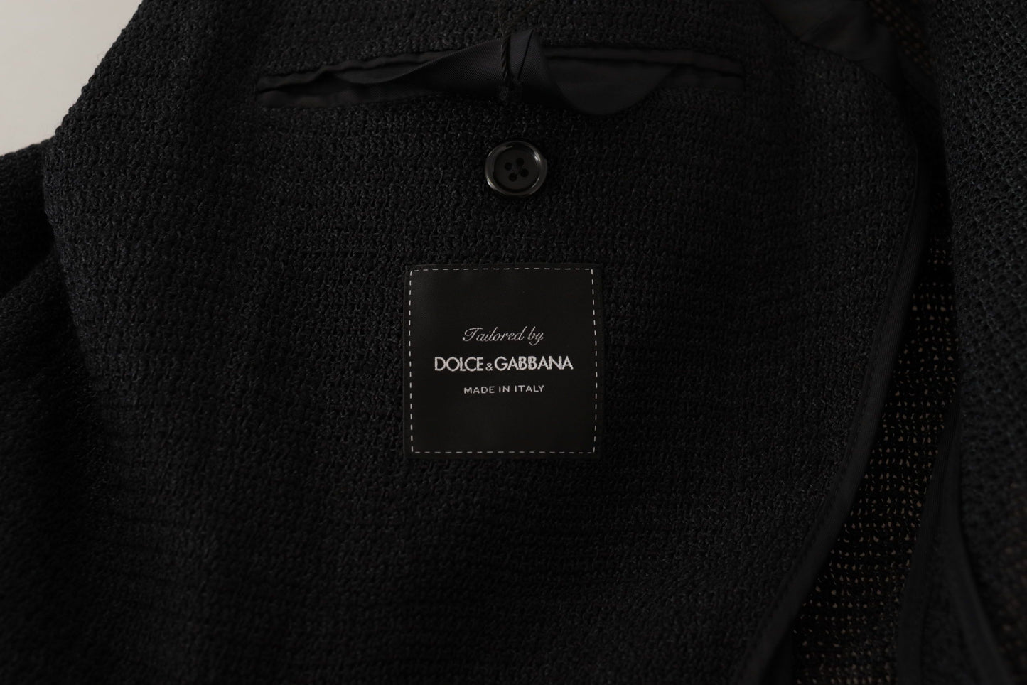 Dolce &amp; Gabbana Tyylikäs yksirivinen villableiseri
