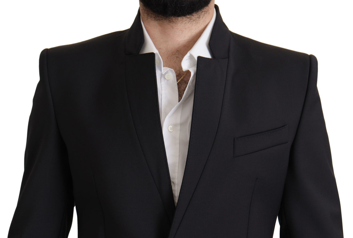 Dolce & Gabbana Eleganter einreihiger Blazer aus Wolle