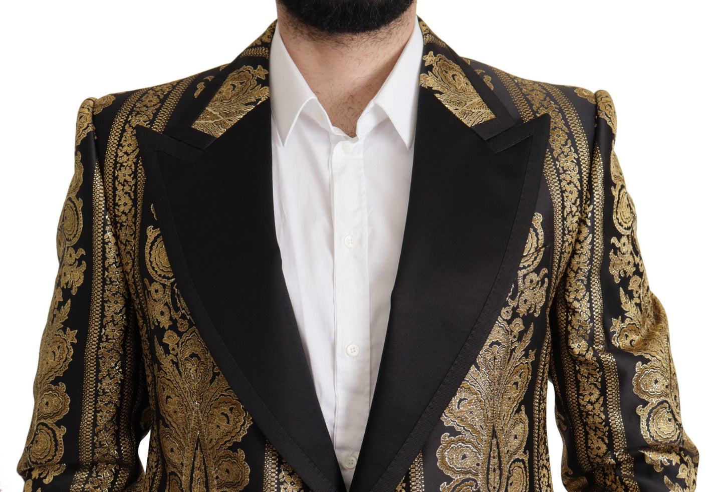 Dolce & Gabbana Eleganter einreihiger Jacquard-Blazer