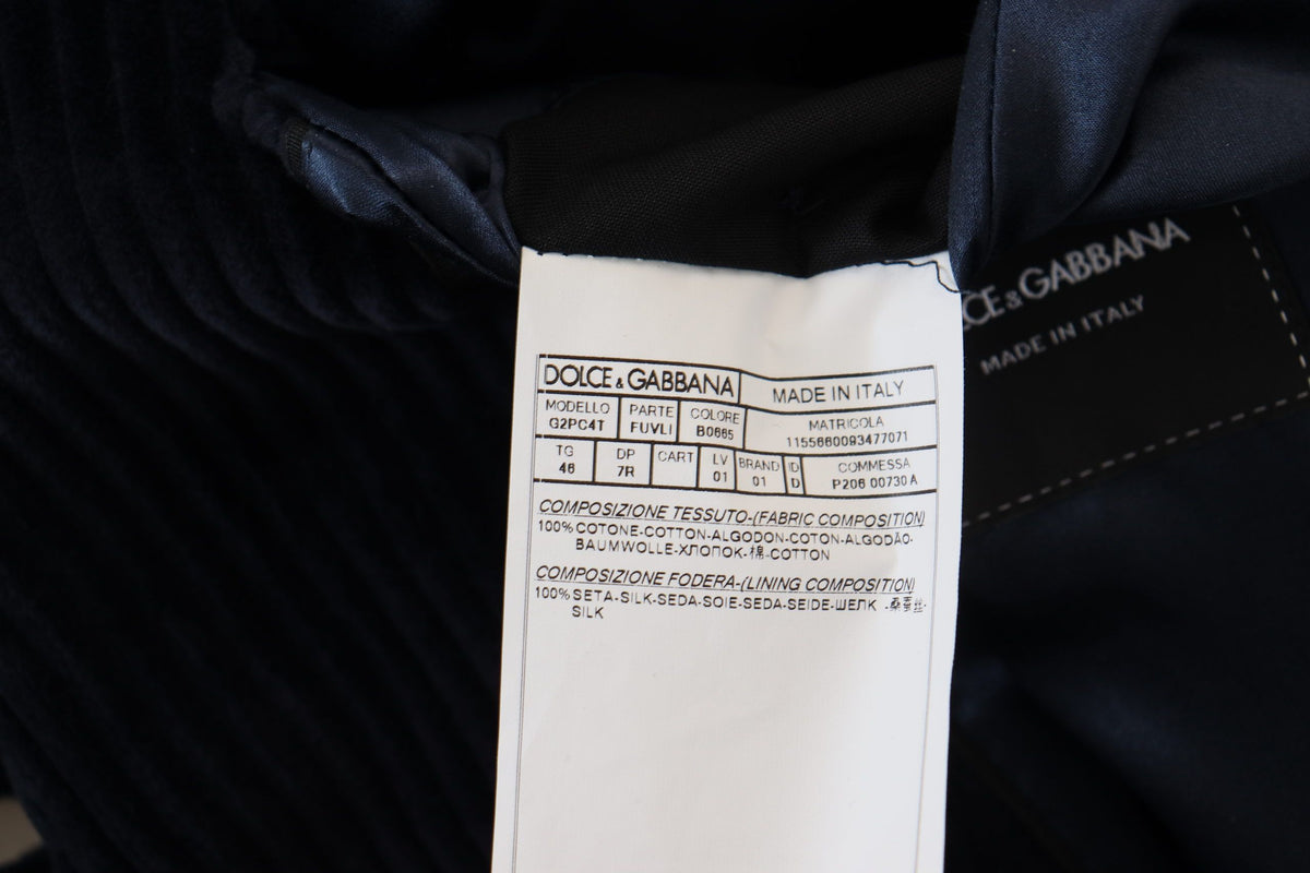 Dolce &amp; Gabbana Elegant black long cotton cardigan