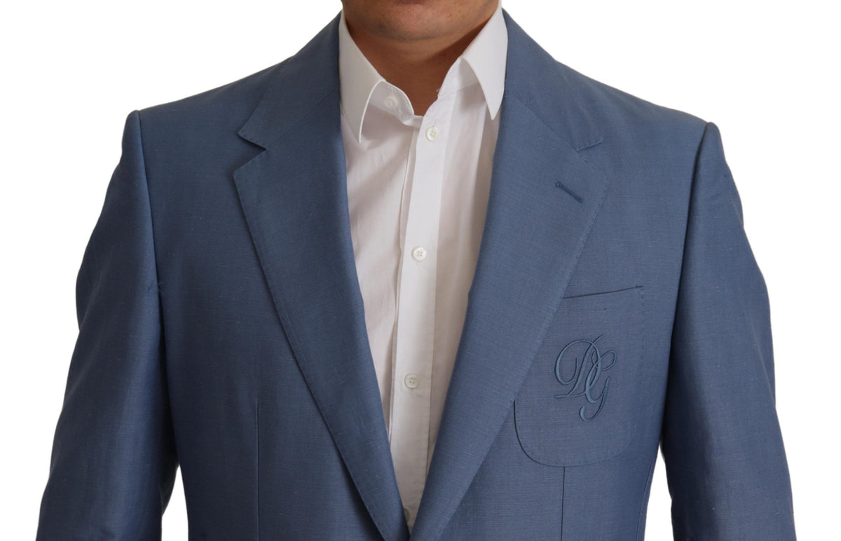 Dolce &amp; Gabbana Elegant single-breasted linen jacket
