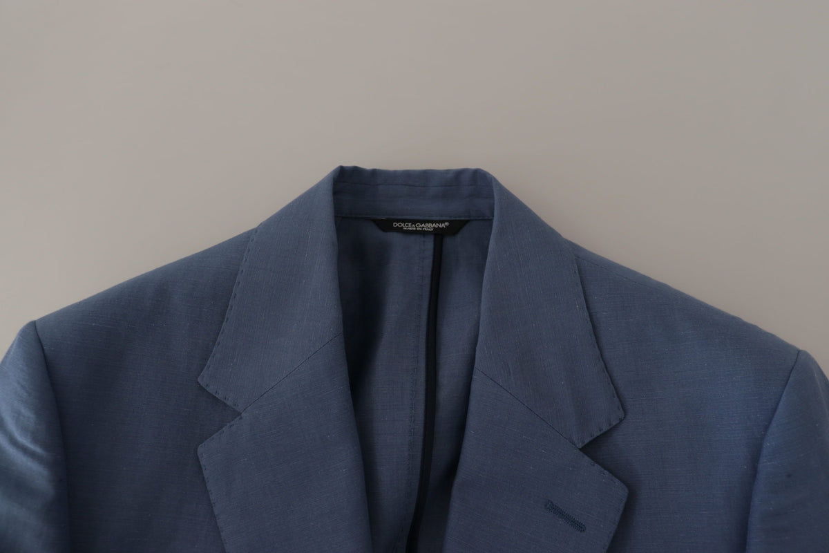 Dolce &amp; Gabbana Elegant single-breasted linen jacket