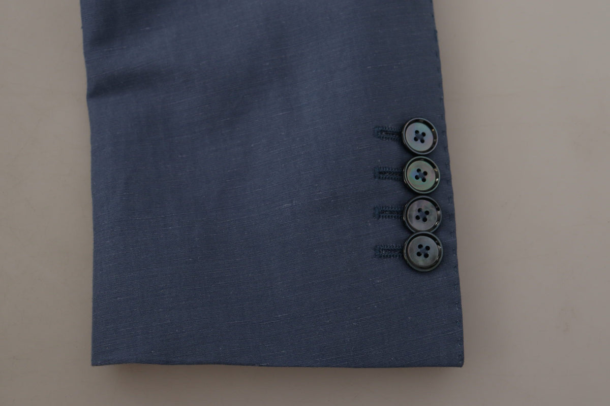 Dolce &amp; Gabbana Elegant single-breasted linen jacket