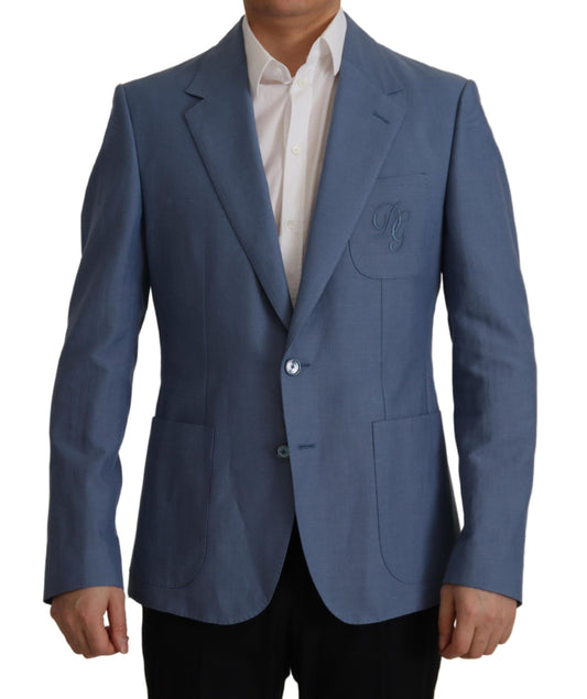 Dolce &amp; Gabbana Elegant single-breasted linen jacket