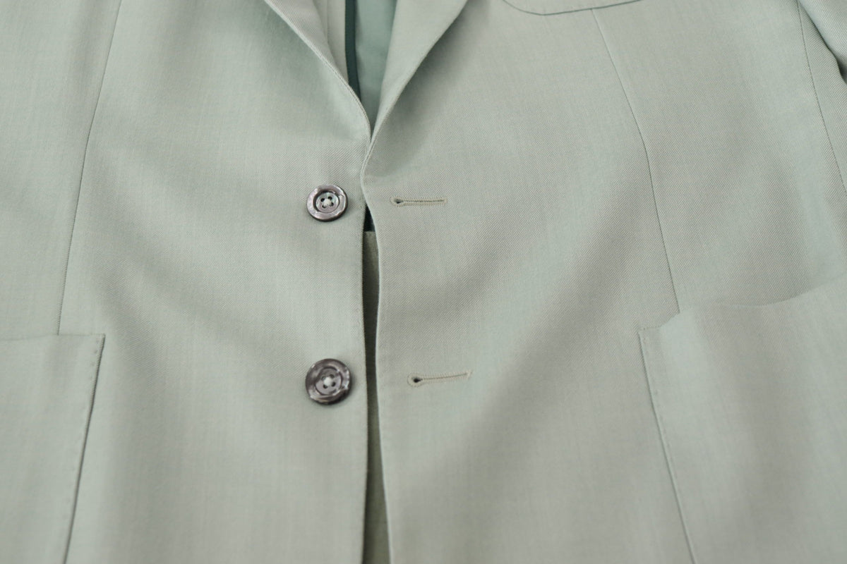 Dolce &amp; Gabbana Elegant mint green blazer made of silk and cashmere