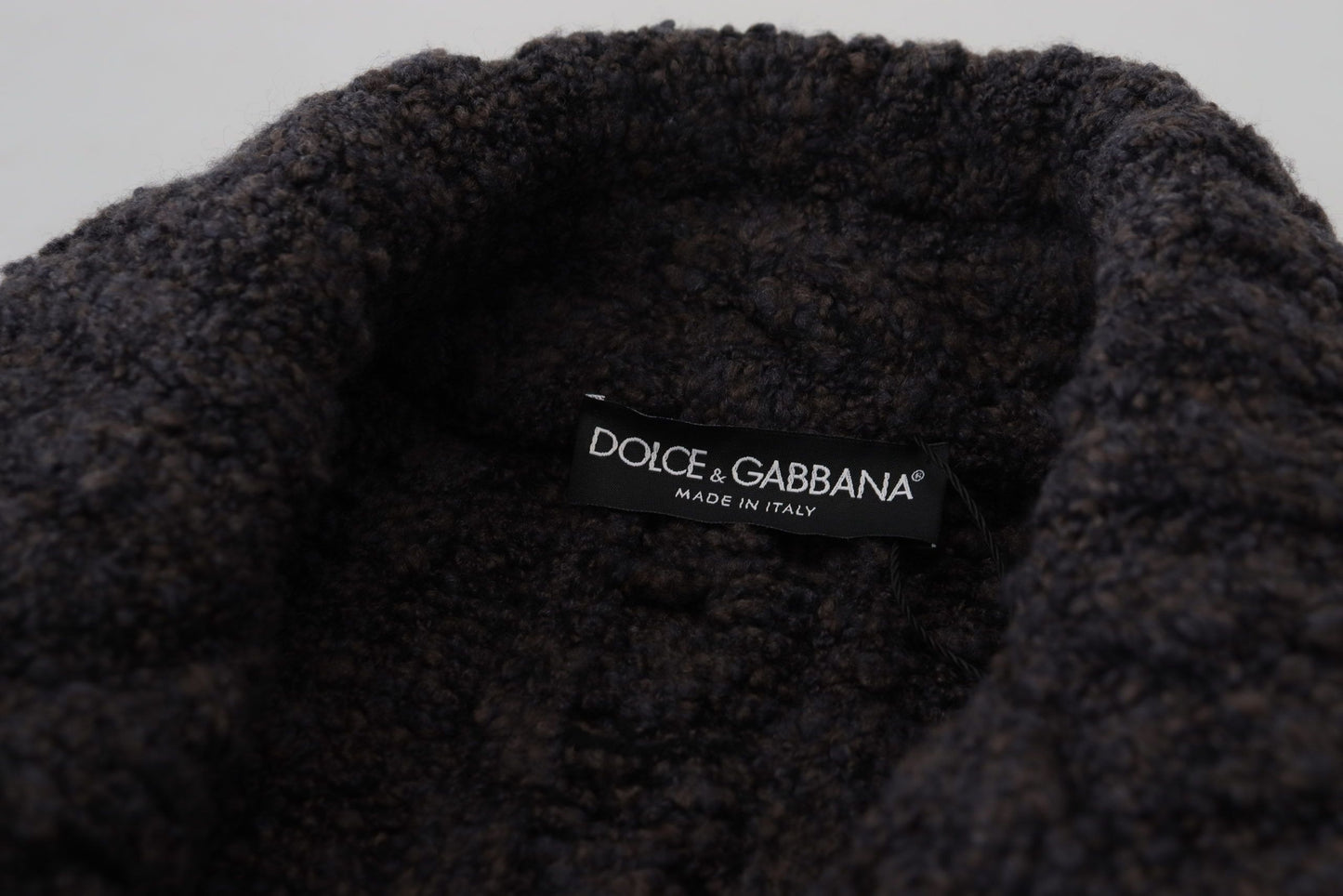 Dolce & Gabbana Eleganter doppelreihiger Mantel aus Wolle und Kaschmir