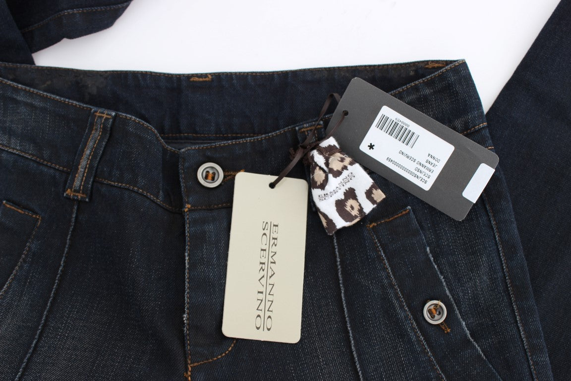 Ermanno Scervino Schicke Slim Fit Jeans aus italienischer Baumwolle