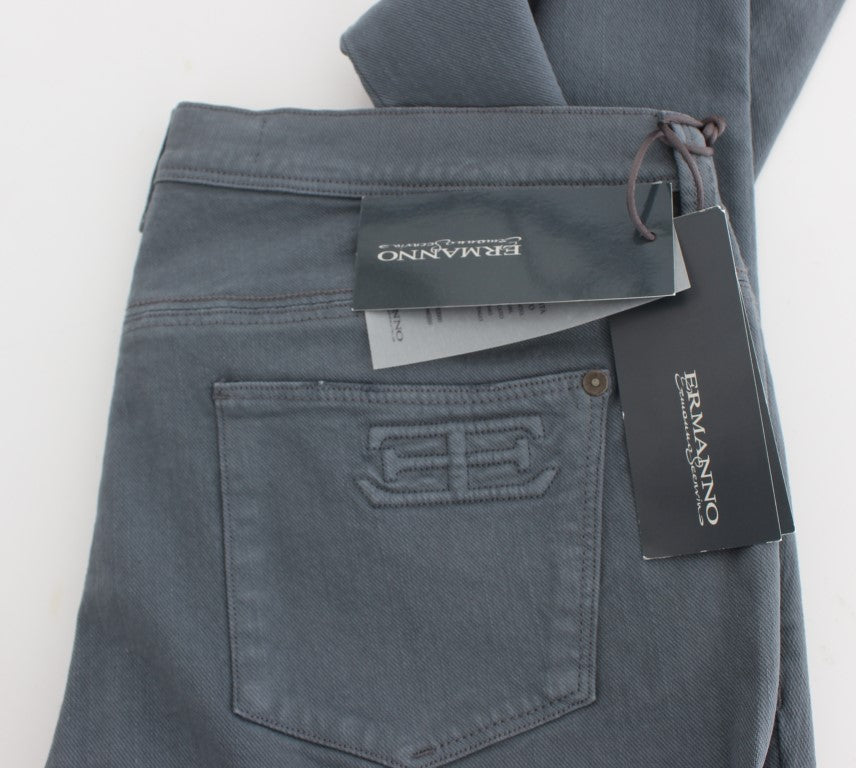 Ermanno Scervino Schicke Slim Fit Bootcut Denim Verwöhnung