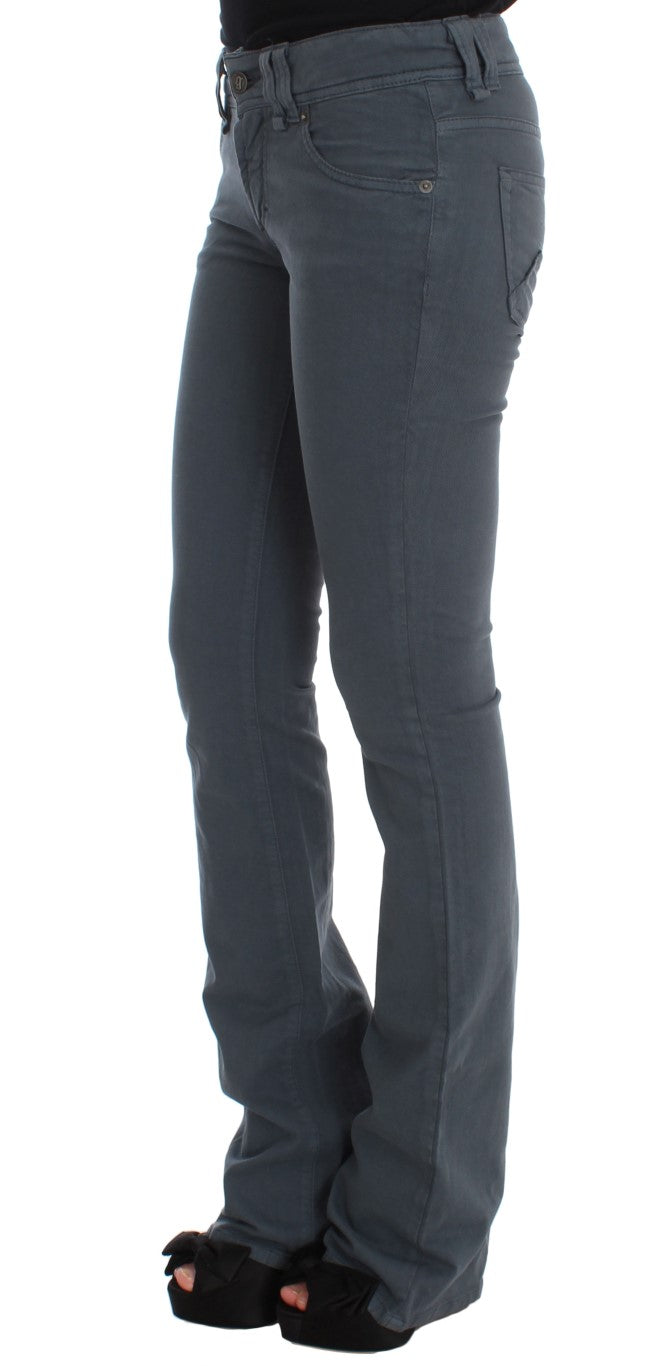 John Galliano Elegante Slim Fit Bootcut Jeans