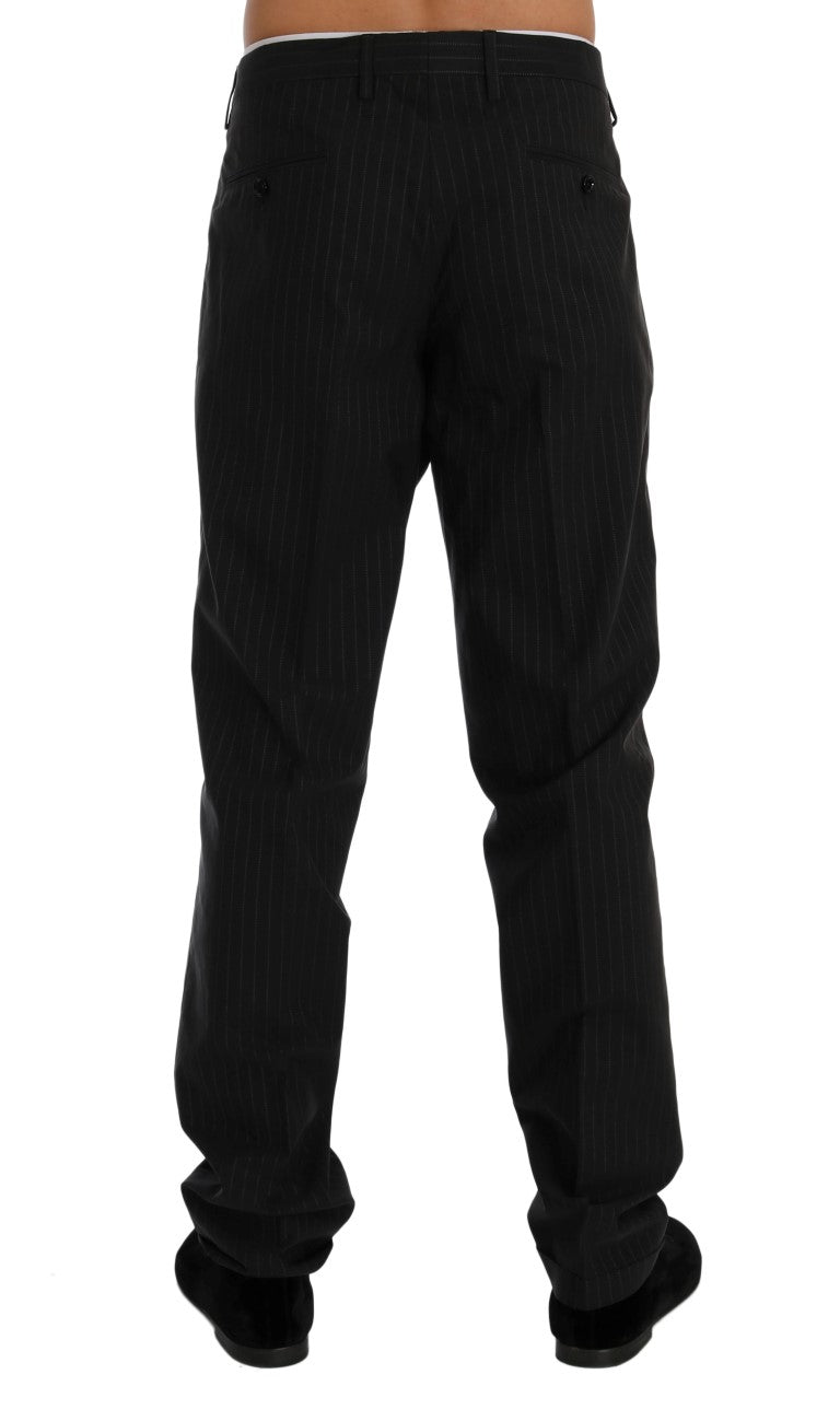 Dolce &amp; Gabbana Elegant striped straight fit dress pants