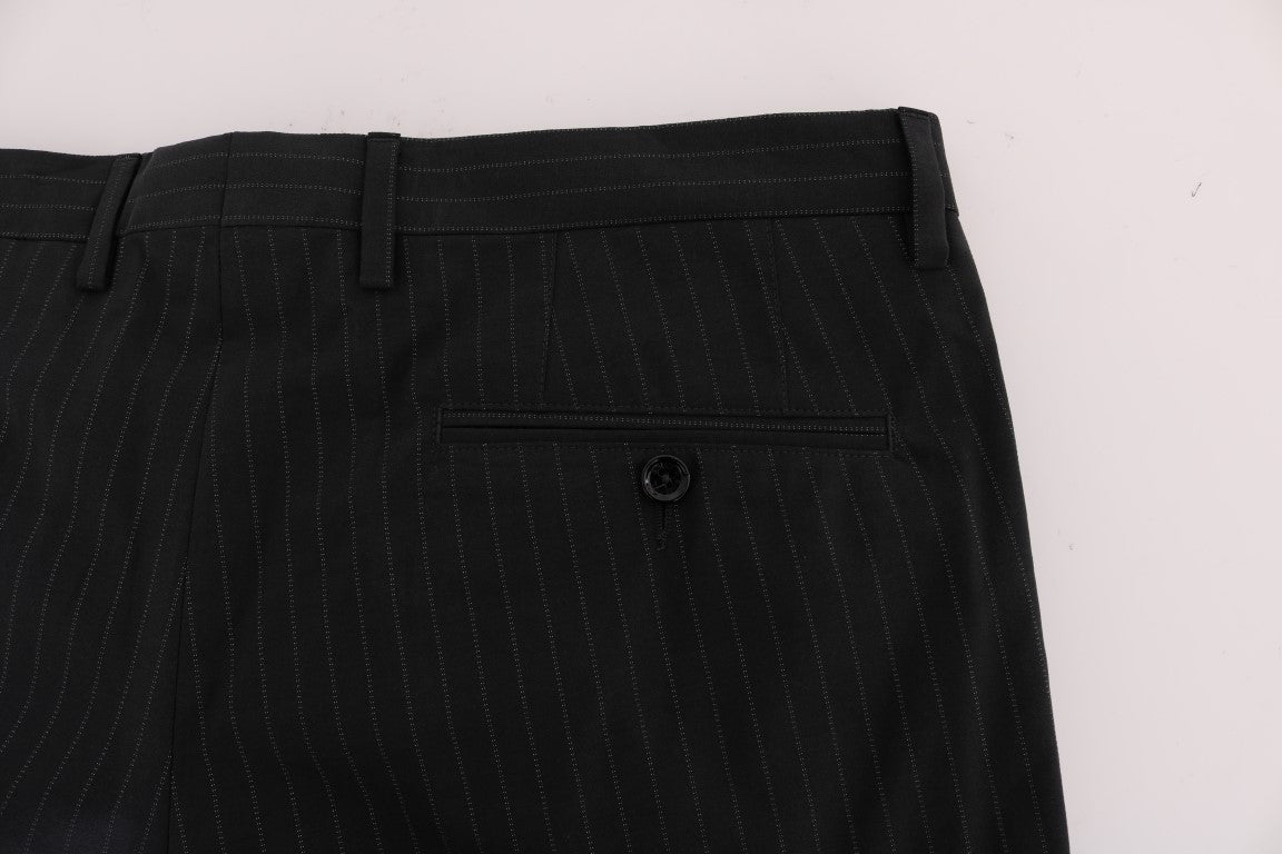 Dolce &amp; Gabbana Elegant striped straight fit dress pants