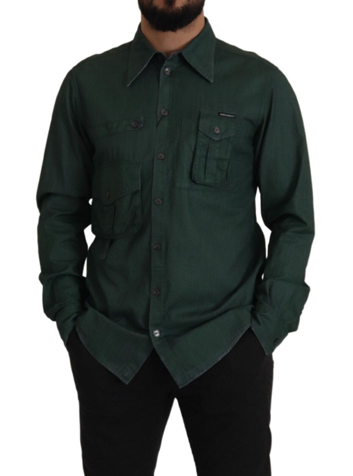 Dolce &amp; Gabbana Emerald Elegance Slim Fit rento paita