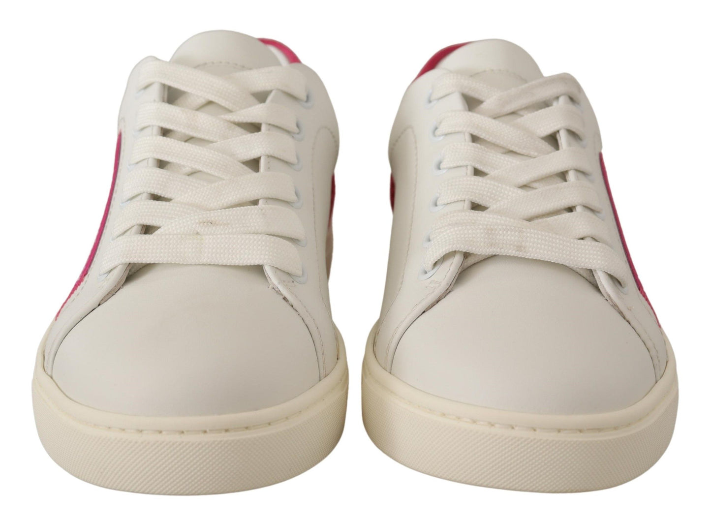 Dolce &amp; Gabbana Elegant low-top sneakers in white leather